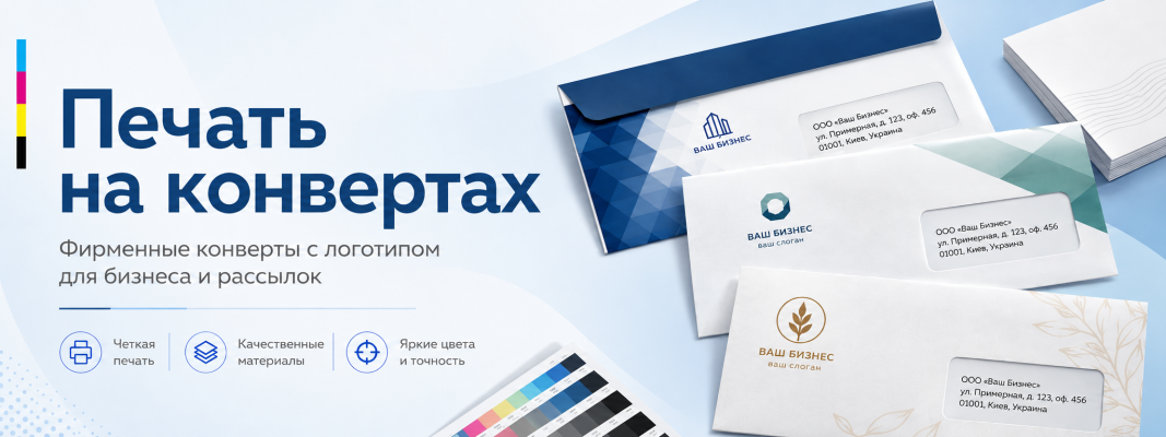 Печать на конвертах