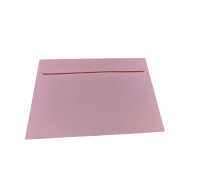 Конверт С6 мокроклеющийся рожевий (100 шт. в уп.) 114 х 162 мм.