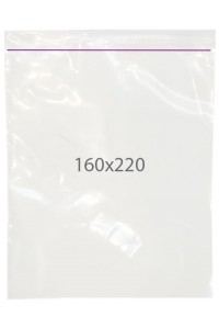 Пакет с замком zip (160х220) 100 шт