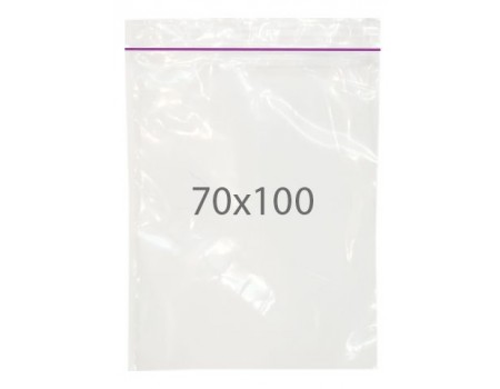 Пакет с замком zip (70х100) 100 шт
