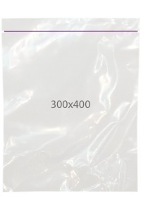 Пакет с замком zip (300х400) 100 шт